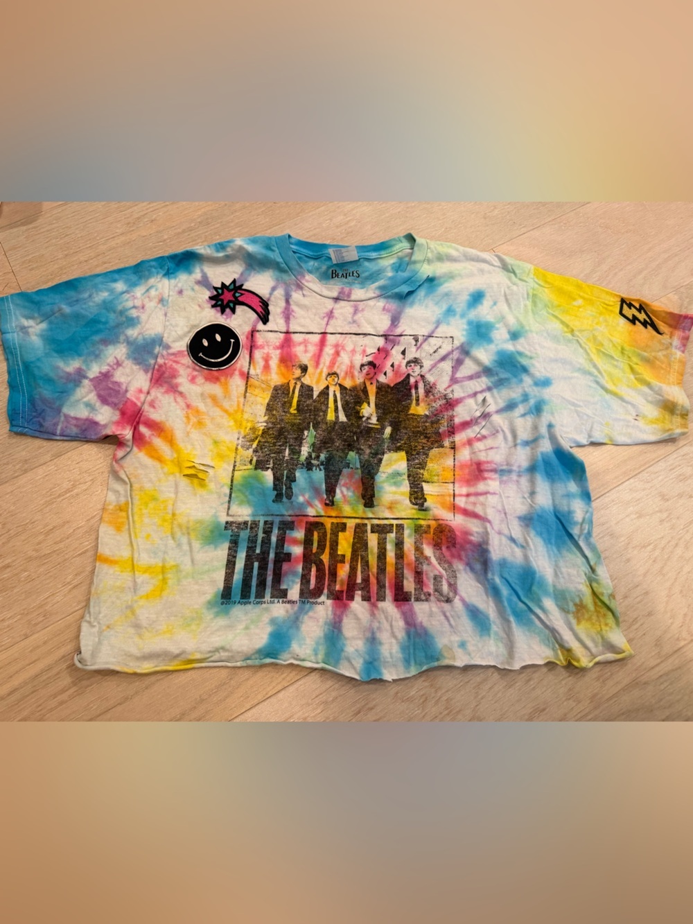 The Beatles Tie-Dye Graphic Tee - Multicolor